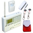 Système d'alarme sans fil de sécurité à la maison de réseau de GSM, magasins, opérations bancaires, lieu de travail