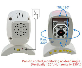 Entretien visuel sans fil d'interphone du moniteur IR de bébé de Digital de surveillance à la maison, distance de 300m
