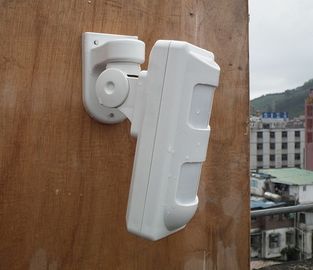 Détecteur de mouvement extérieur sans fil de la Double-technologie PIR+ MW avec l'immunité d'animal familier