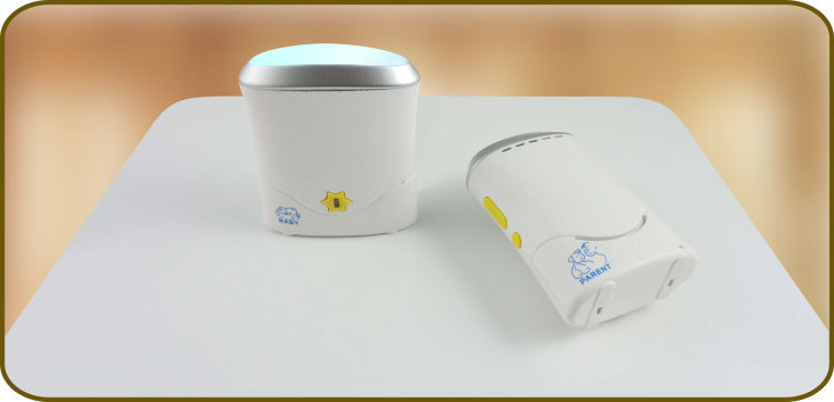 moniteur audio sans fil de bébé de Digital de babysitter électronique avec le récepteur 2.4GHz